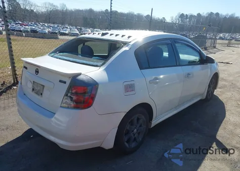 2012 Nissan Sentra 2.0 Sr из США, поврежденный, VIN 3N1AB6AP2CL656403